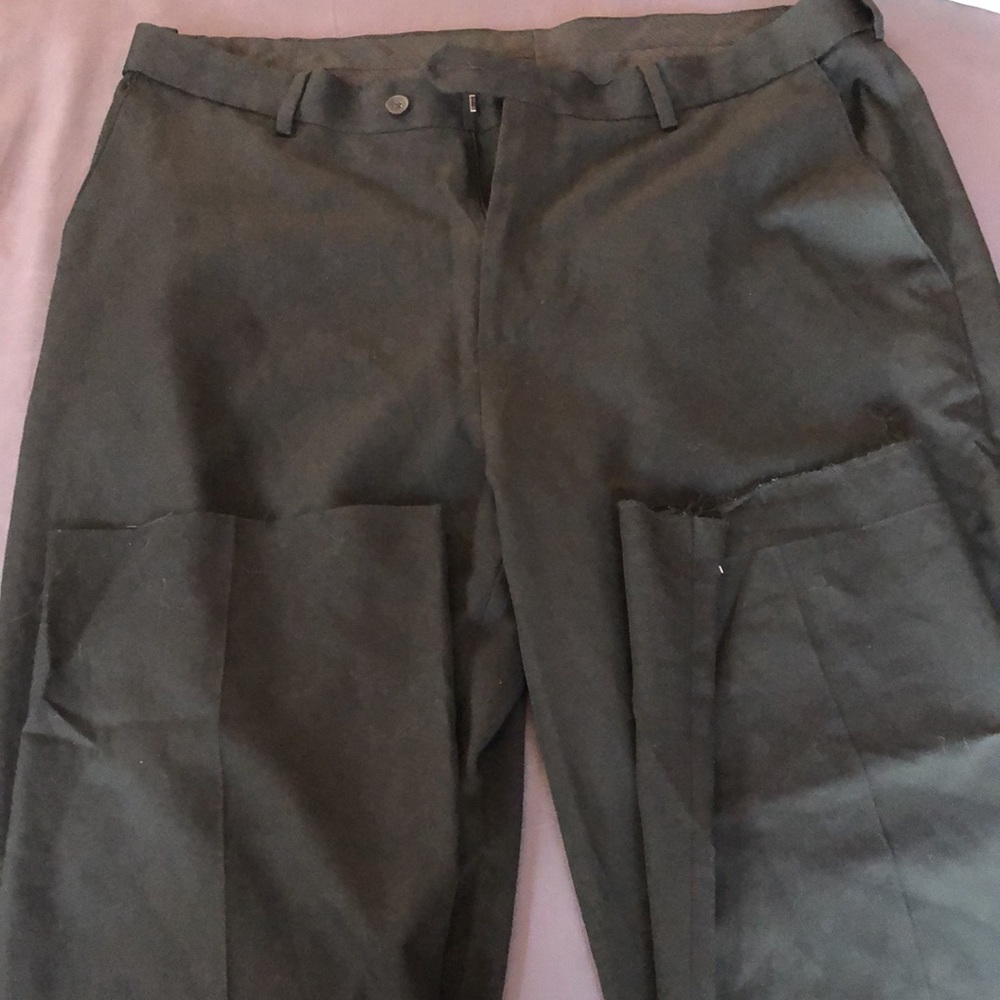 Croft & Barrow 38/30 Black Dress Pants Slacks